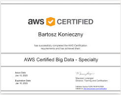 AWS Certified Data Engineer - Associate Training & Exam Prep (DEA-C01) certificate sample