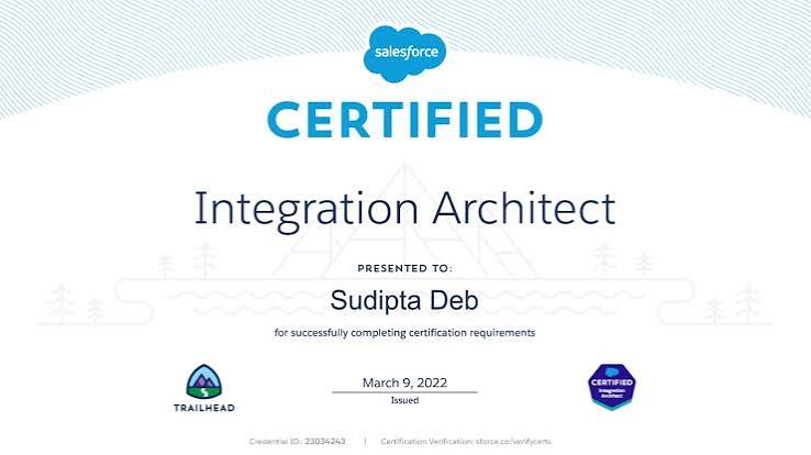 Salesforce Platform Integration Architect Certification Training (Plat-Arch-204) certificate sample